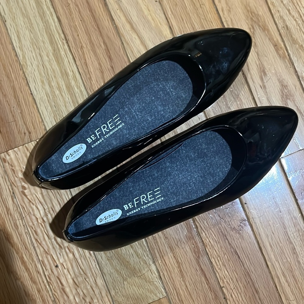 🌹Dr. Scholls black flats